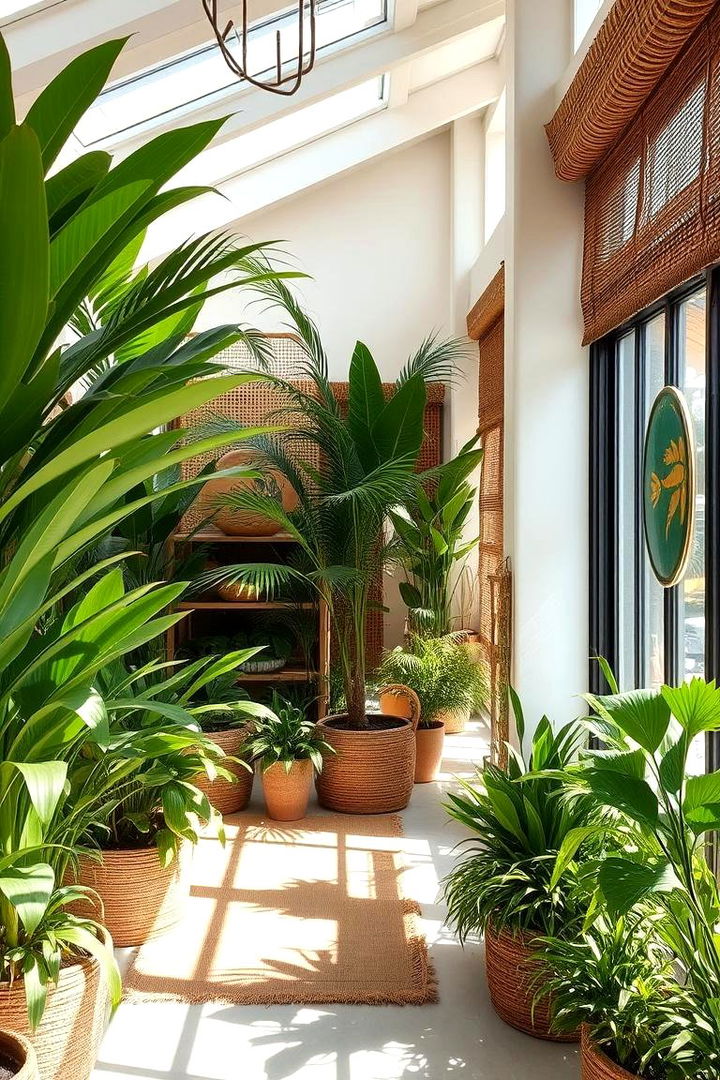 Lush Greenery and Natural Accents - 22 Bohemian Tropical Bohemian Decor