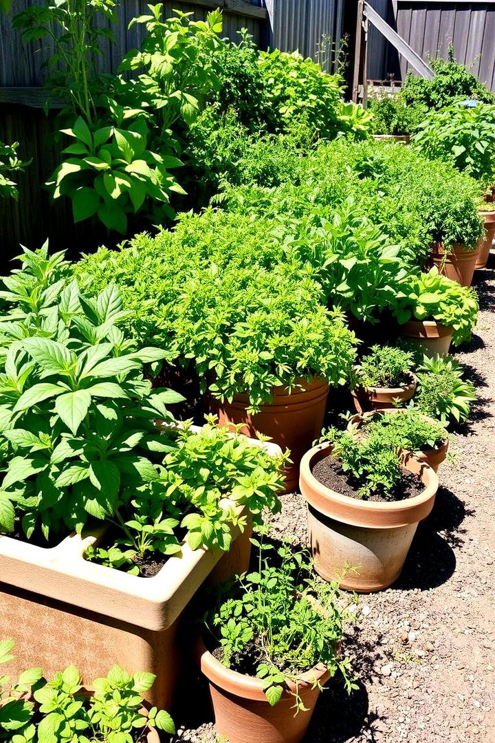 Lush Herb and Kitchen Garden - 22 English Garden Ideas