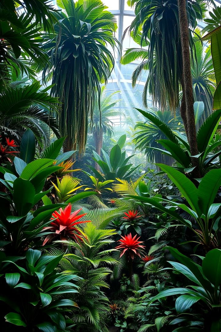 Lush Indoor Jungle - 22 Greenhouse Room Ideas