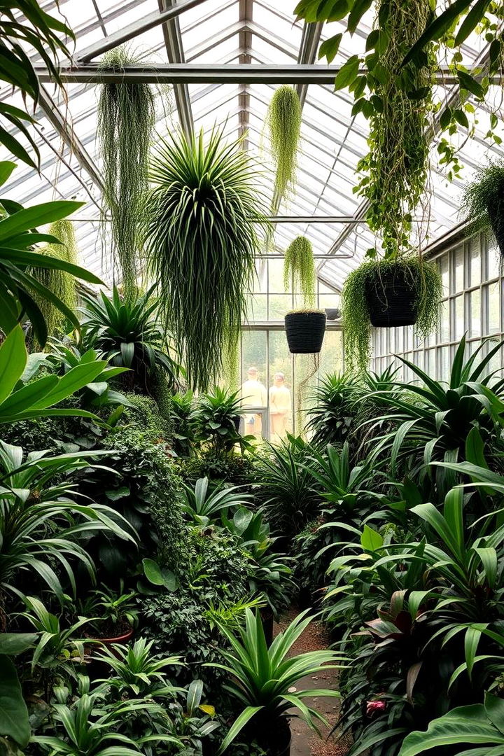 Lush Plant Wonderland - 22 Corner Greenhouse Ideas