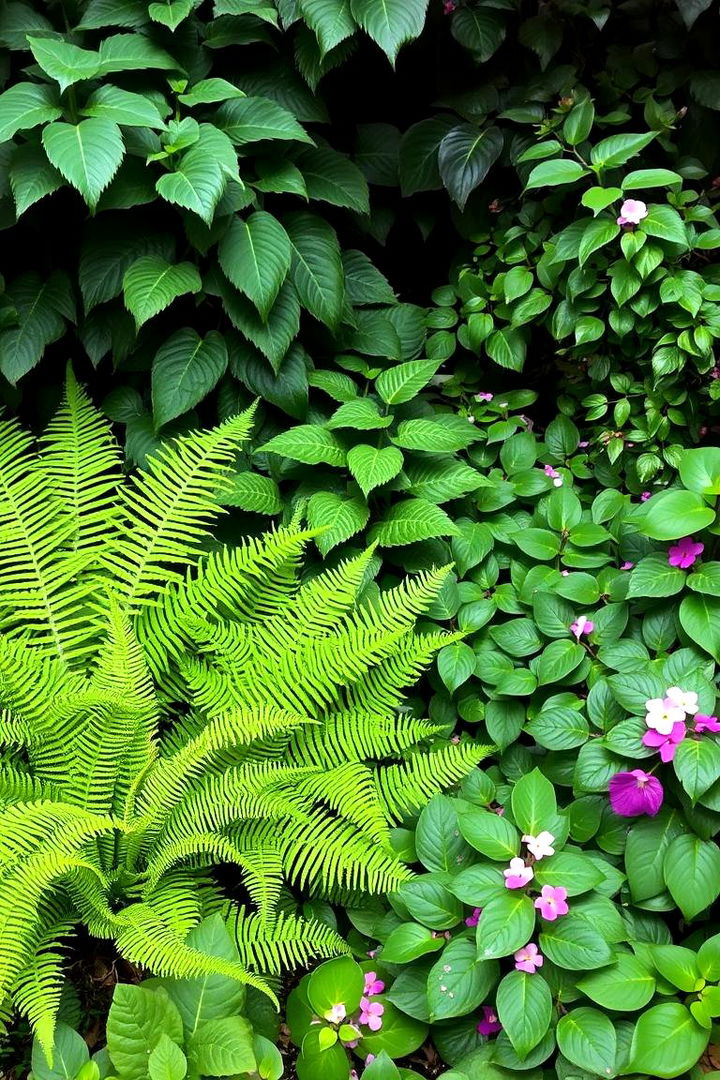 Lush Shade Retreat Garden - 22 Corner Garden Ideas