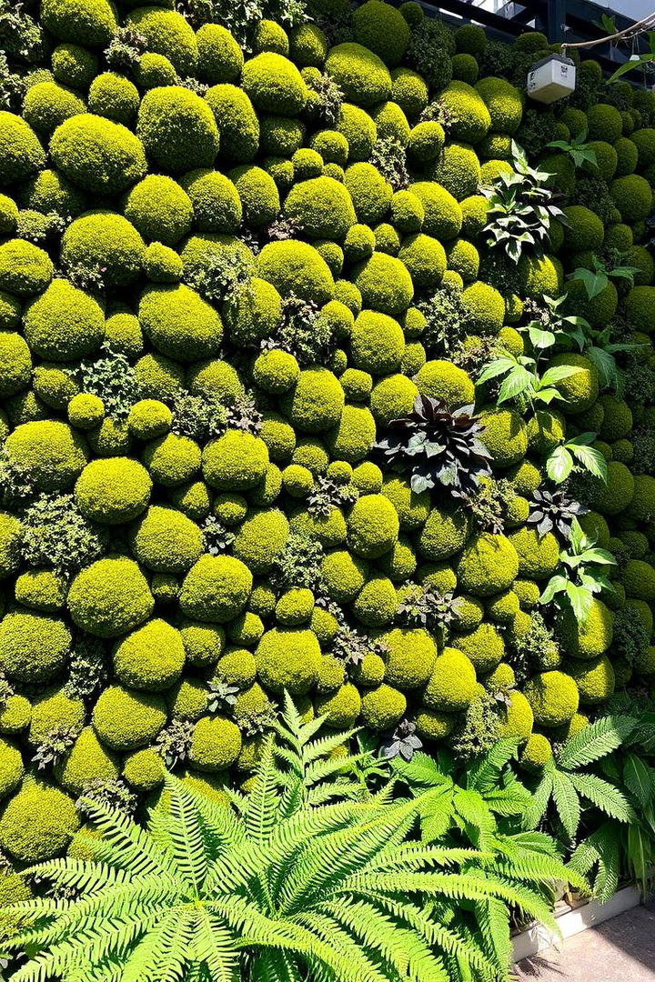 Lush Vertical Garden Walls - 22 Dark Green Exterior Ideas