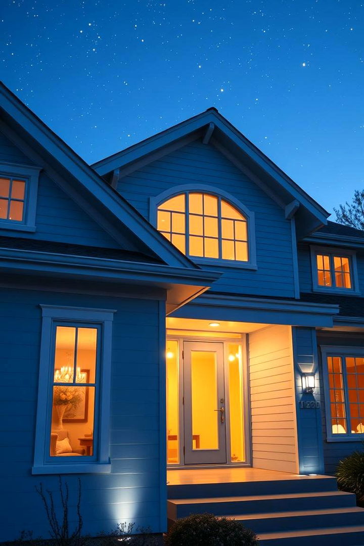 Luster Blue Glimmer - 22 Blue Exterior House Colors