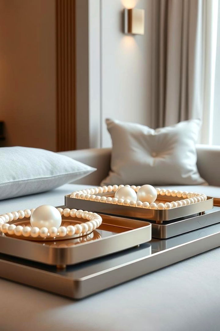 Lustrous Pearl Accessories - 22 Mermaid Bedroom Ideas