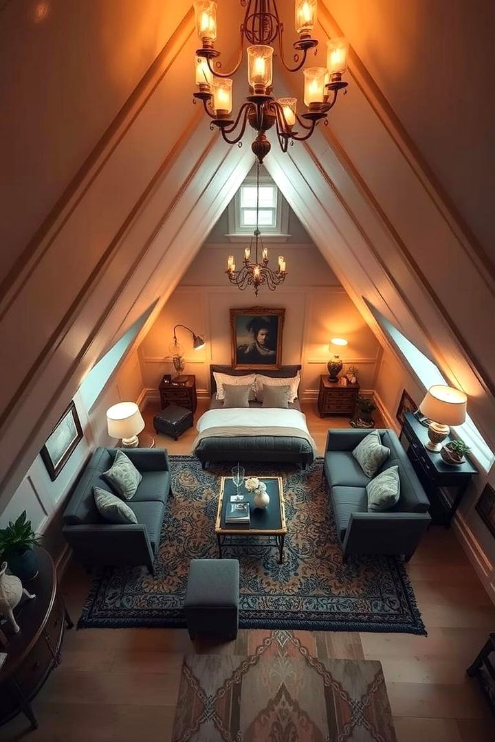 Luxe Attic Getaway - 22 Attic Bedroom Ideas