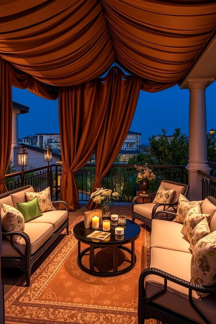 Luxe Comfort Lounge - 22 Bedroom Balcony Ideas