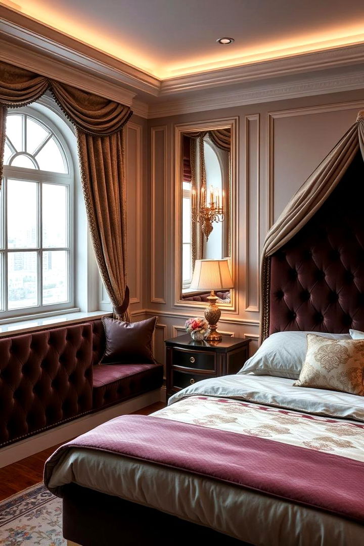 Luxe Fabric Accents - 22 Bed Nook Ideas
