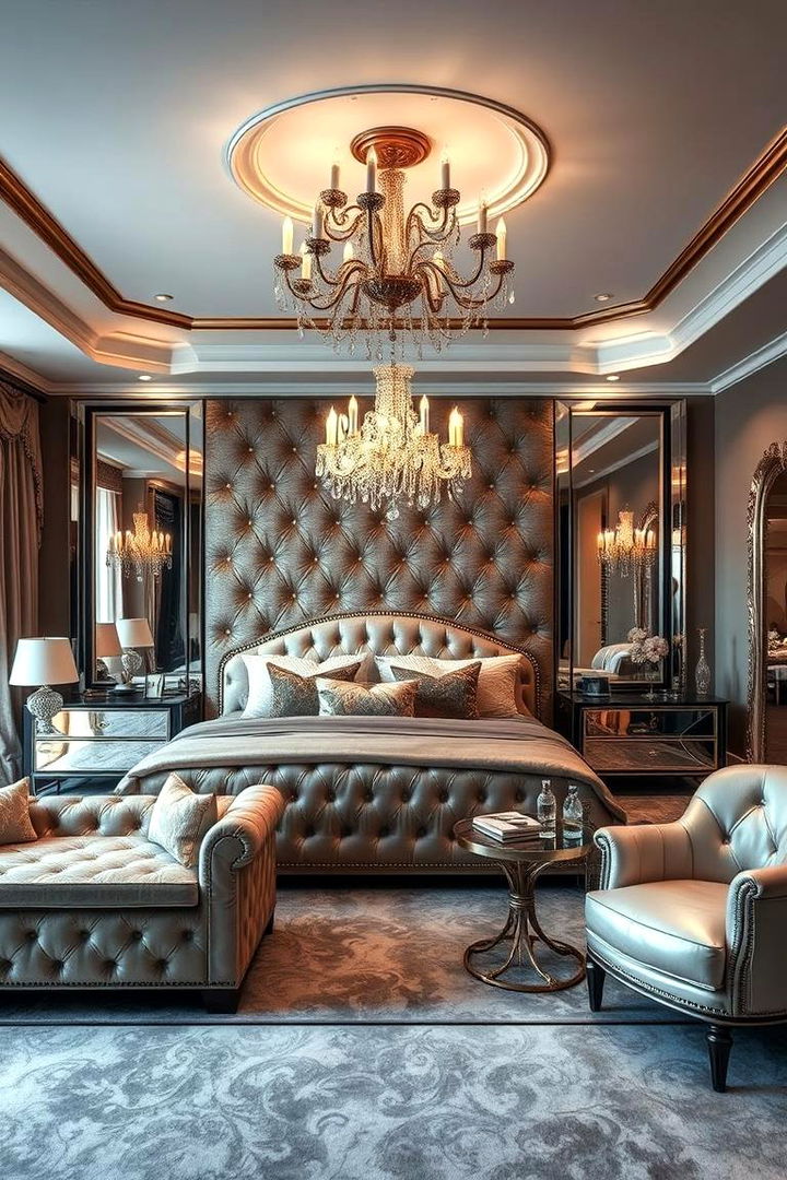 Luxe Glamour Bedroom - 22 Dreamy Bedroom Design Ideas