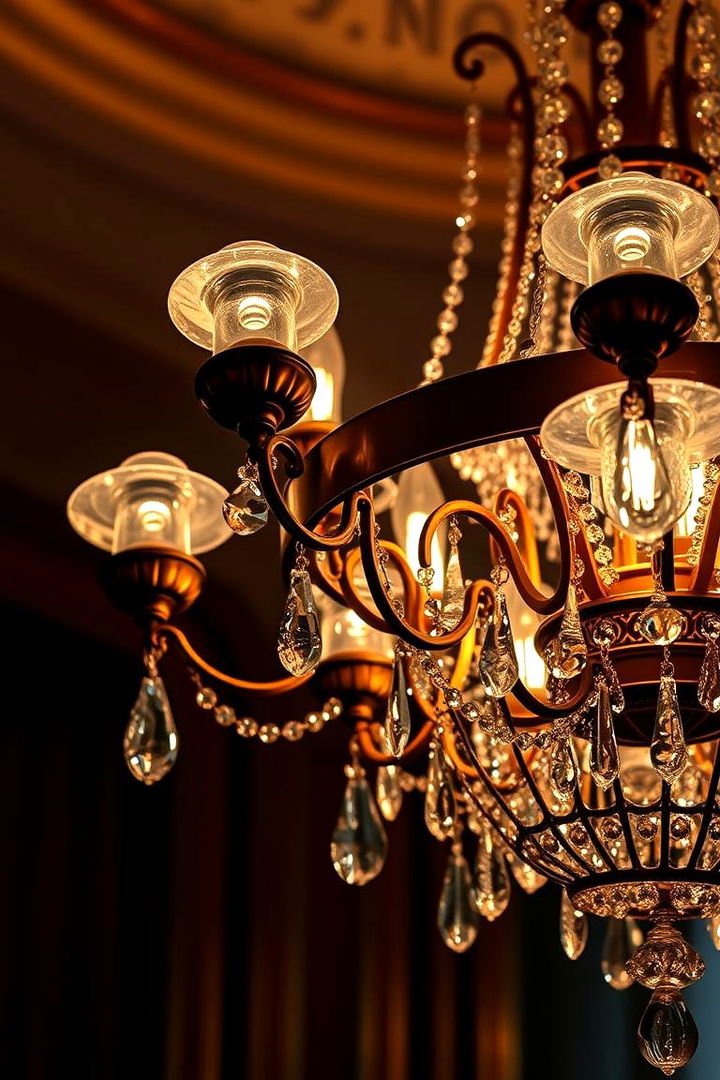 Luxe Layering - 22 Bedroom Chandelier Ideas