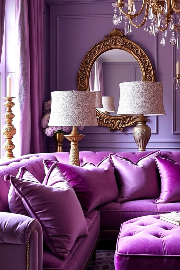 Luxe Lilac Accessories - 22 Lilac Bedroom Ideas