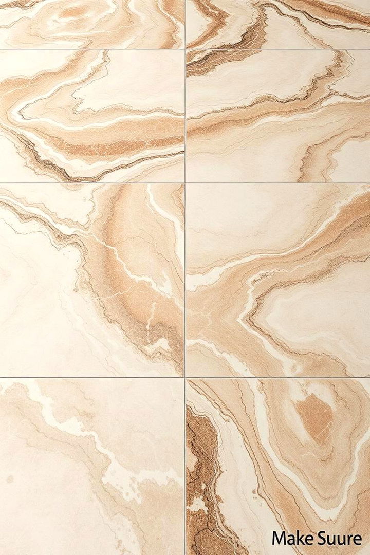 Luxe Marble Look - 22 Painted Floor Ideas