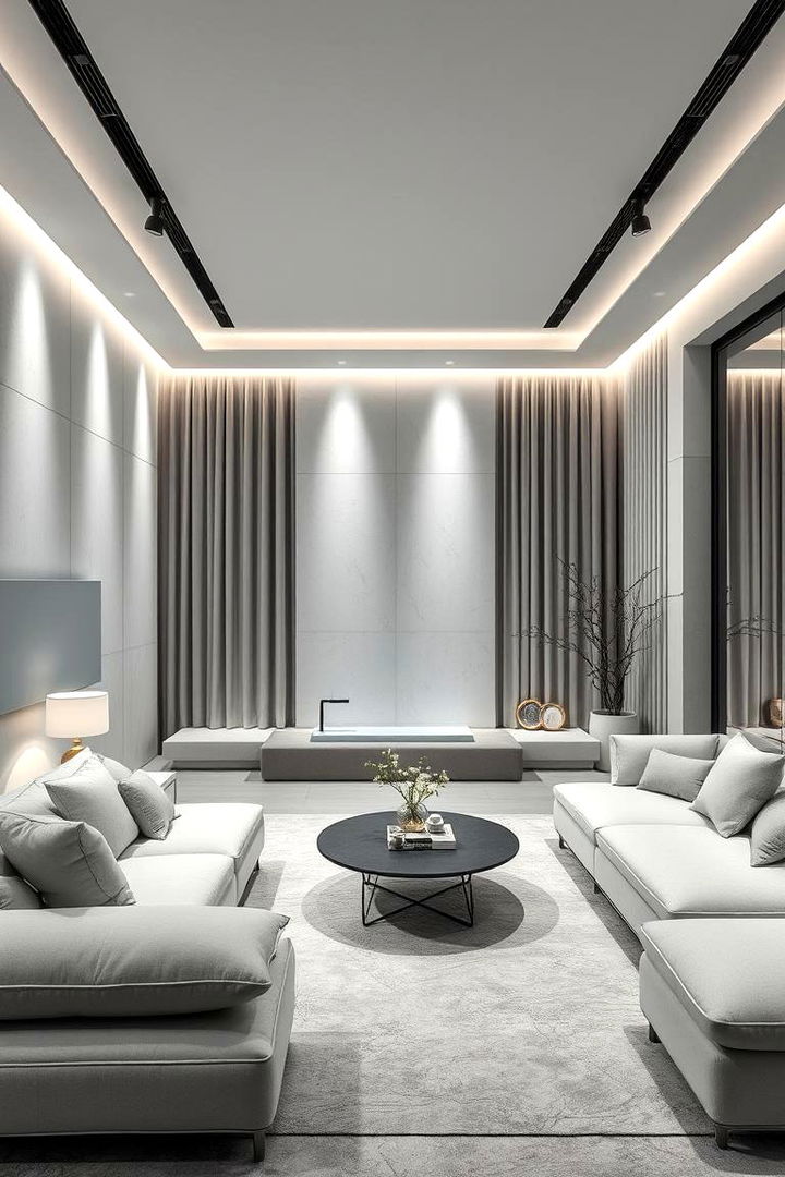 Luxe Minimalist Sanctuary - 22 Grey and White Bedroom Ideas