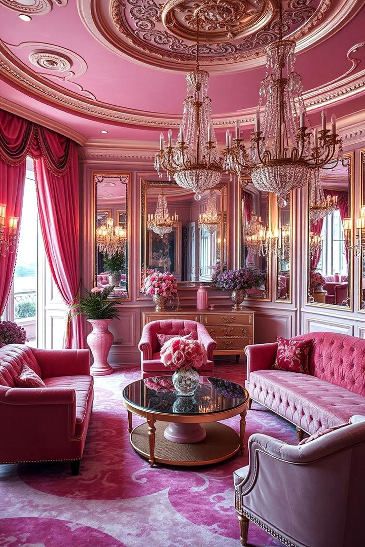 Luxe Pink Glamour - 22 Pink Room Ideas