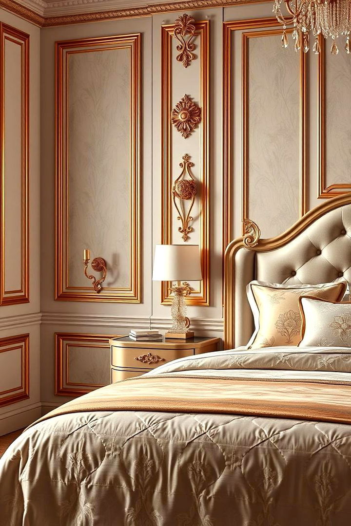 Luxe Rose Gold Finishing Touches - 22 Rose Gold Bedroom Ideas
