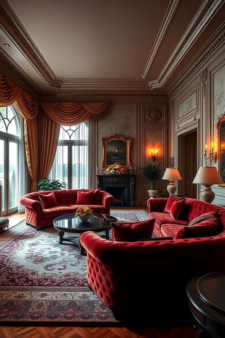 Luxe Velvet Accents - 22 Parlor Room Ideas