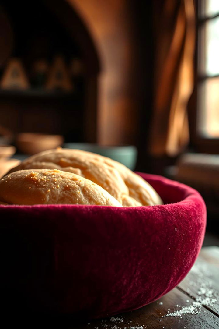Luxe Velvet Dough Bowl - 22 Dough Bowl Decor Ideas