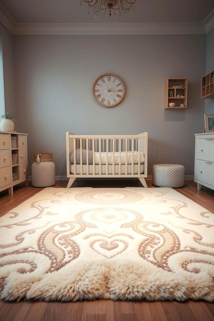 Luxurious Area Rugs - 22 Princess Nursery Ideas
