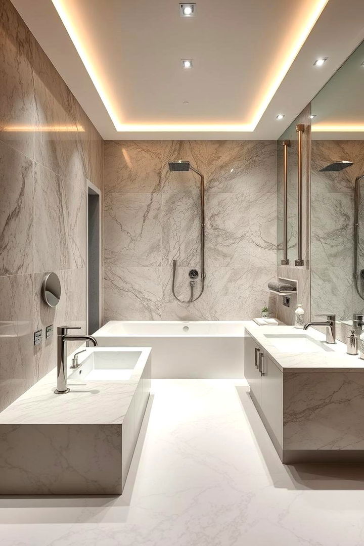 Luxurious Bathroom Escapes - 22 Nancy Meyers Interior Design Ideas