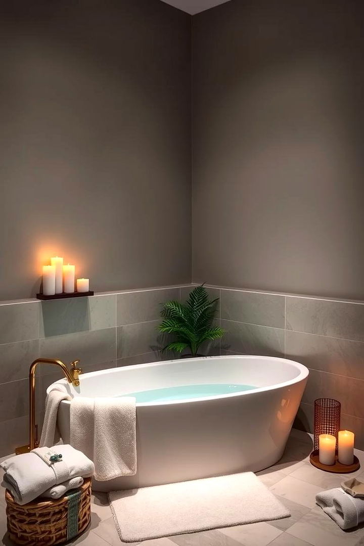 Luxurious Bathtub Oasis - 22 Romantic Bathroom Ideas