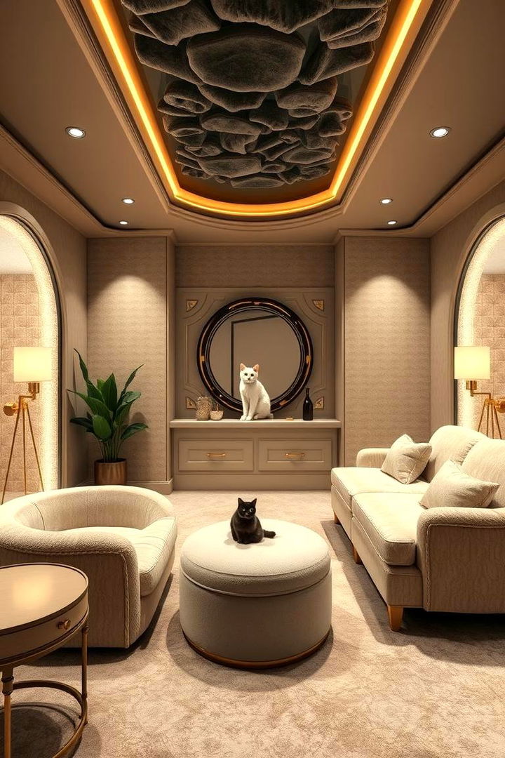Luxurious Cat Spa Room - 22 Cat Room Ideas