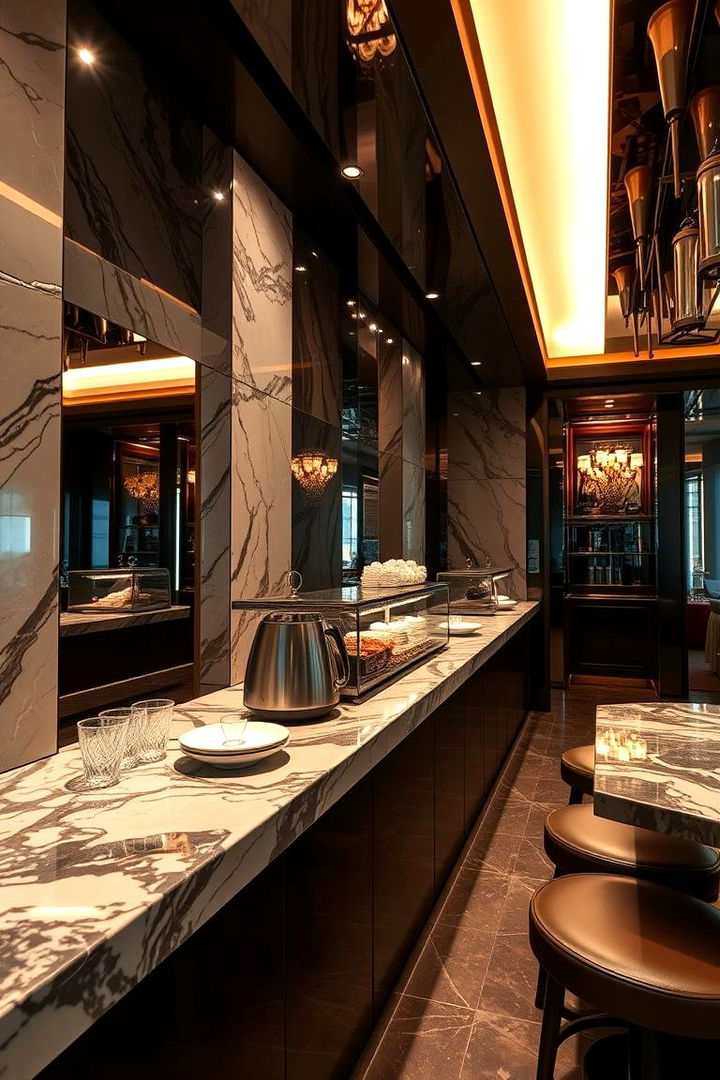 Luxurious Coffee Bar Station - 22 Coffee Station Ideas