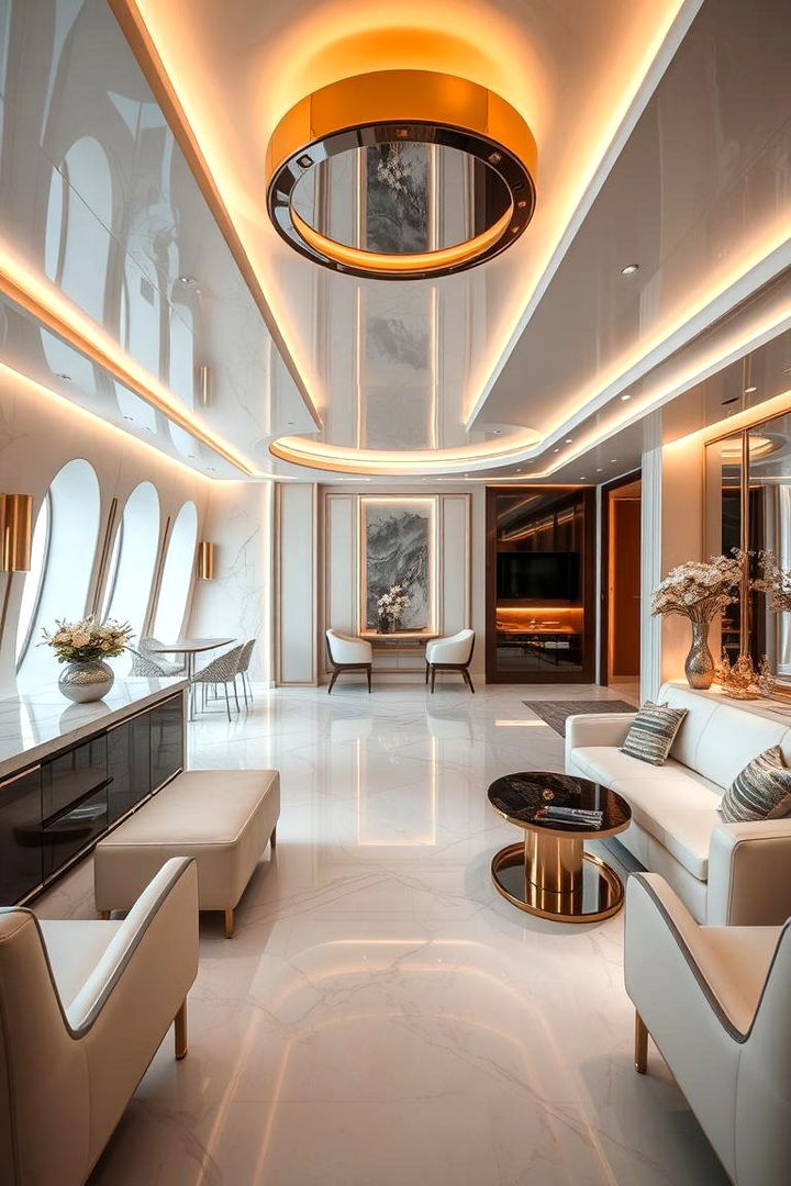 Luxurious Contemporary Living - 22 Contemporary Interior Design Style Ideas
