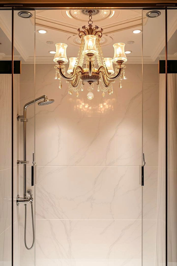 Luxurious Designer Chandeliers - 22 Shower Lighting Ideas