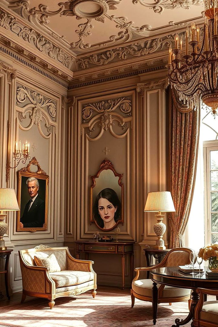 Luxurious Detailing - 22 Great Room Ideas