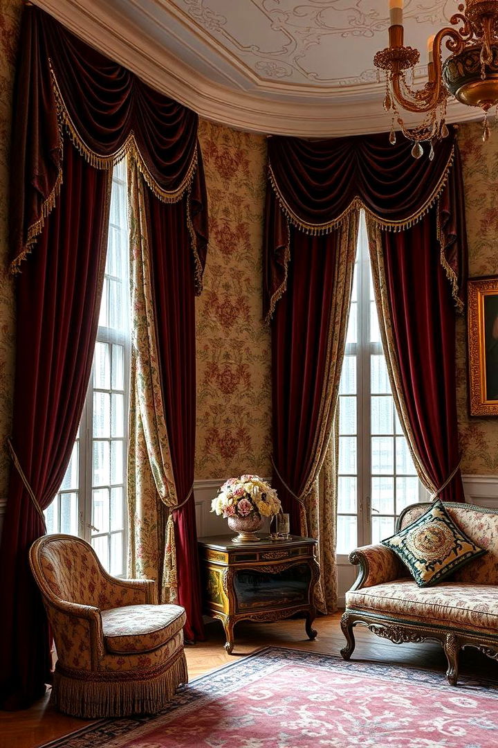 Luxurious Drapery and Textiles - 22 Victorian Bedroom Ideas