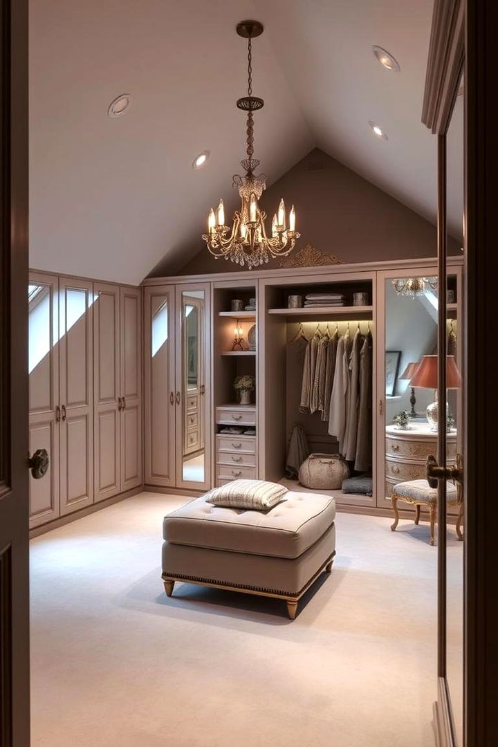 Luxurious Dressing Room Attic - 22 attic room ideas
