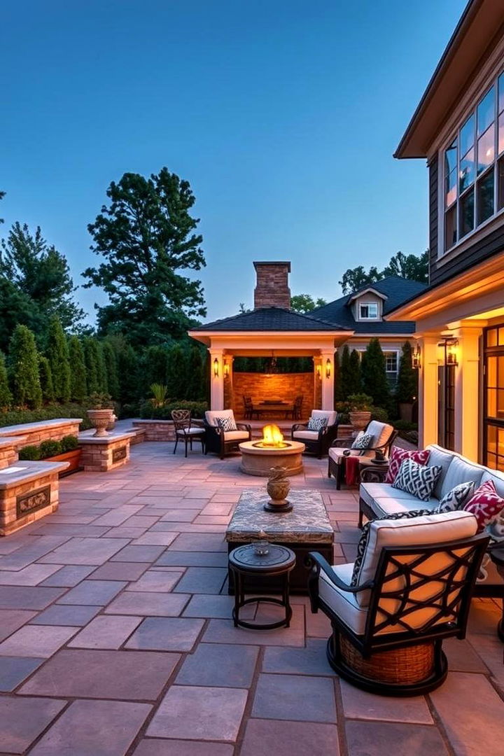 Luxurious Entertaining Areas - 22 Flagstone Patio Ideas