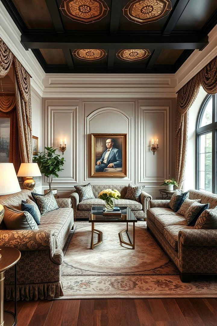 Luxurious Fabrics and Textures That Create Comfort - 22 Parisian-style Living Room Ideas