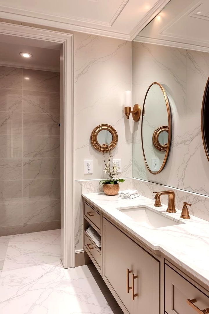 Luxurious Finishes - 22 Jack and Jill Bathroom Ideas