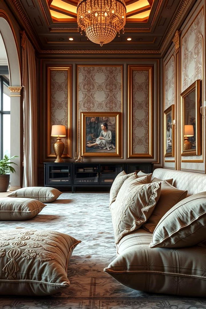 Luxurious Floor Seating Experiences - 22 Floor Seating Ideas