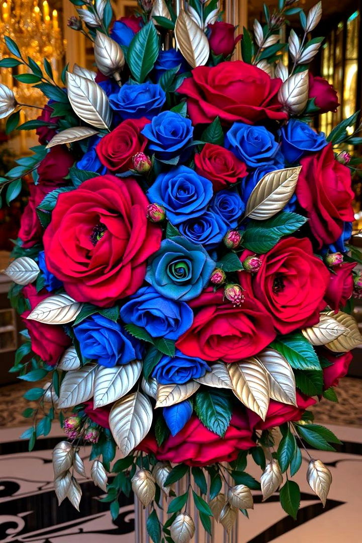Luxurious Floral Arrangements - 22 Art Deco Wedding Ideas