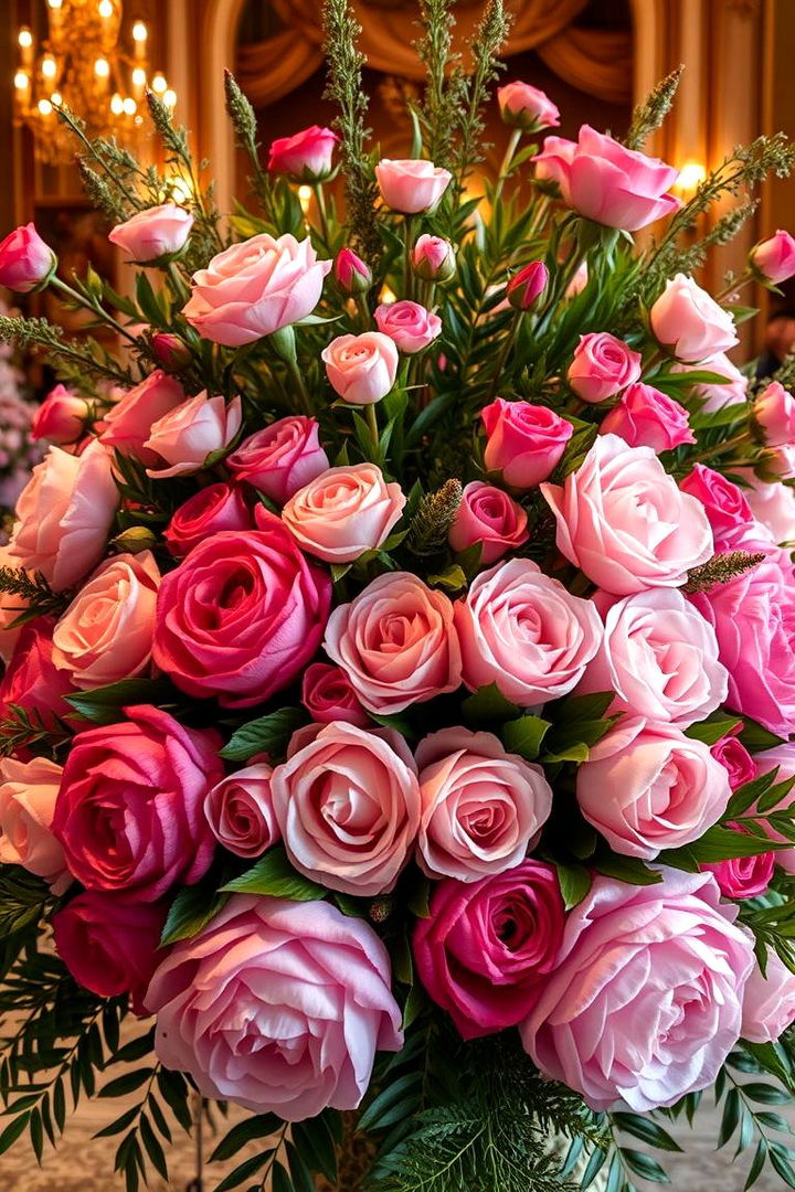 Luxurious Garden Bouquet - 22 Flower Centerpiece Ideas