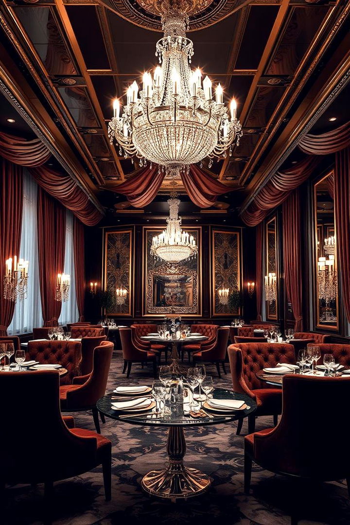 Luxurious Glam Dining - 22 Dining Room Design Ideas