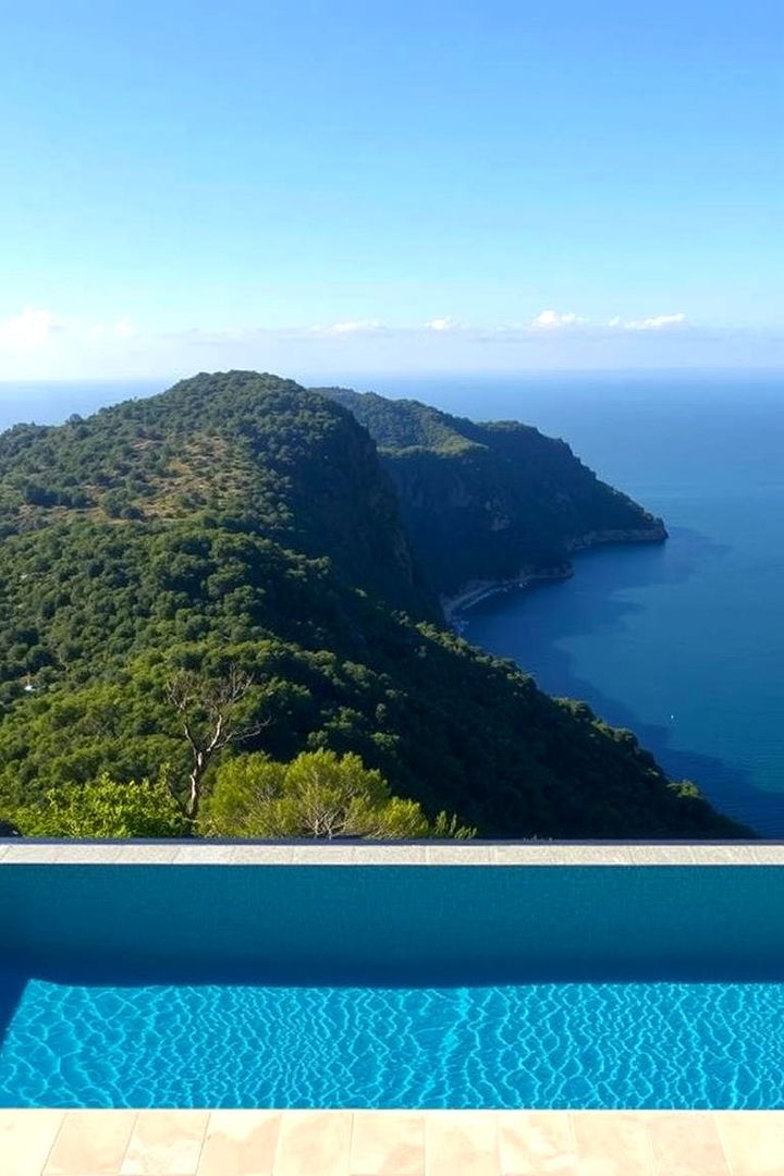 Luxurious Infinity Plunge Pool over Natural Landscape - 22 Plunge Pool Ideas