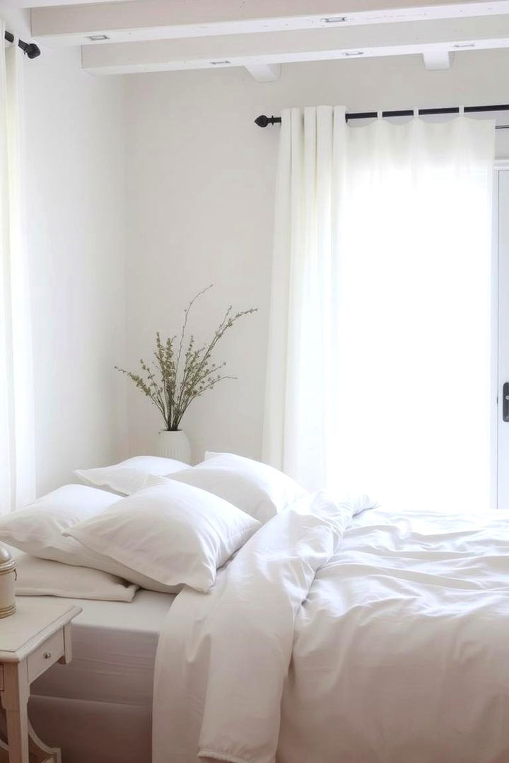 Luxurious Linen Bedding Inspired by Greece - 22 Greek Bedroom Design Ideas