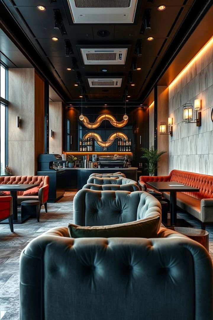 Luxurious Office Cafe - 22 Office Coffee Station Ideas