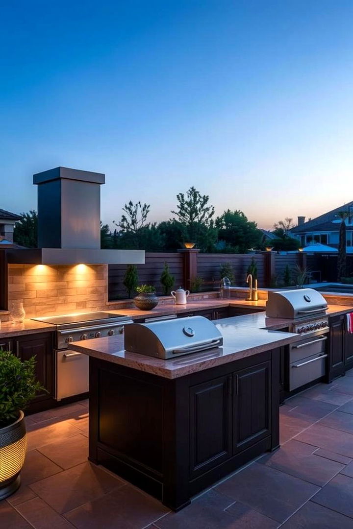 Luxurious Outdoor Kitchen - 22 Backyard Patio Ideas