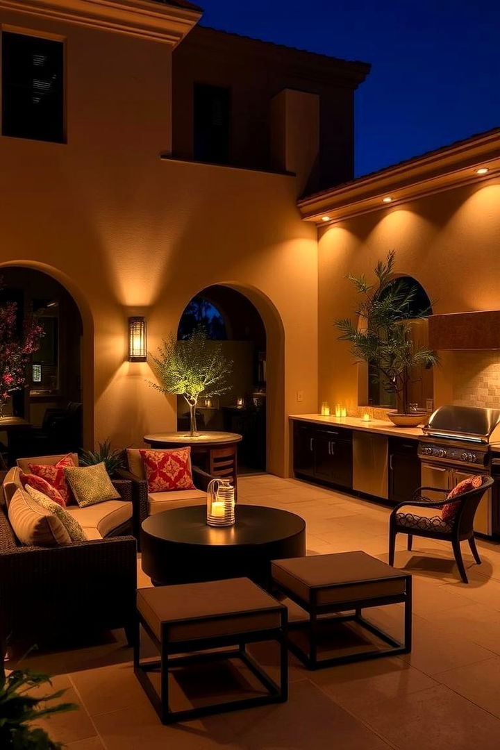 Luxurious Outdoor Retreat - 22 Stucco Outdoor Kitchen Ideas