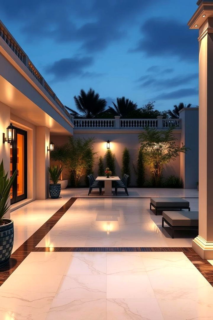 Luxurious Porcelain Finish - 22 patio tile ideas