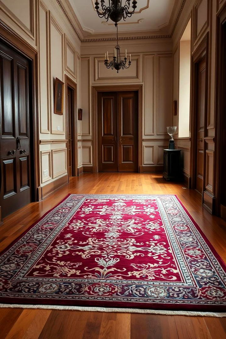 Luxurious Rugs - 22 Victorian Hallway Ideas
