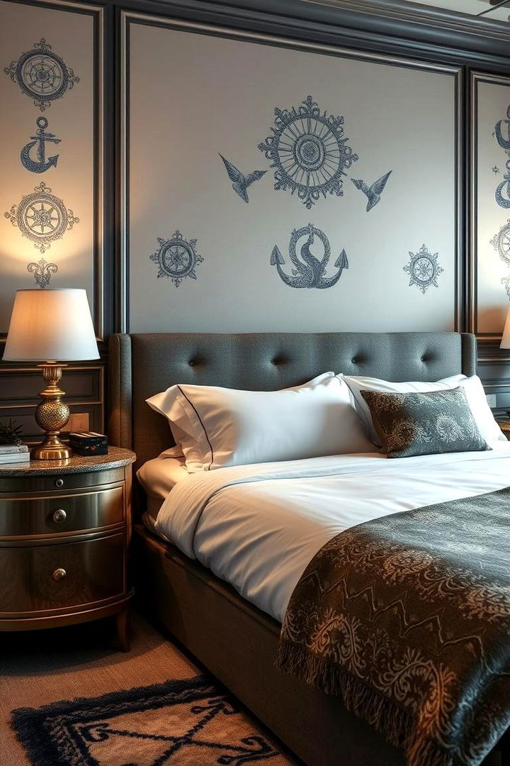Luxurious Scuba Inspired Detailing - 22 Underwater Mermaid Bedroom Ideas