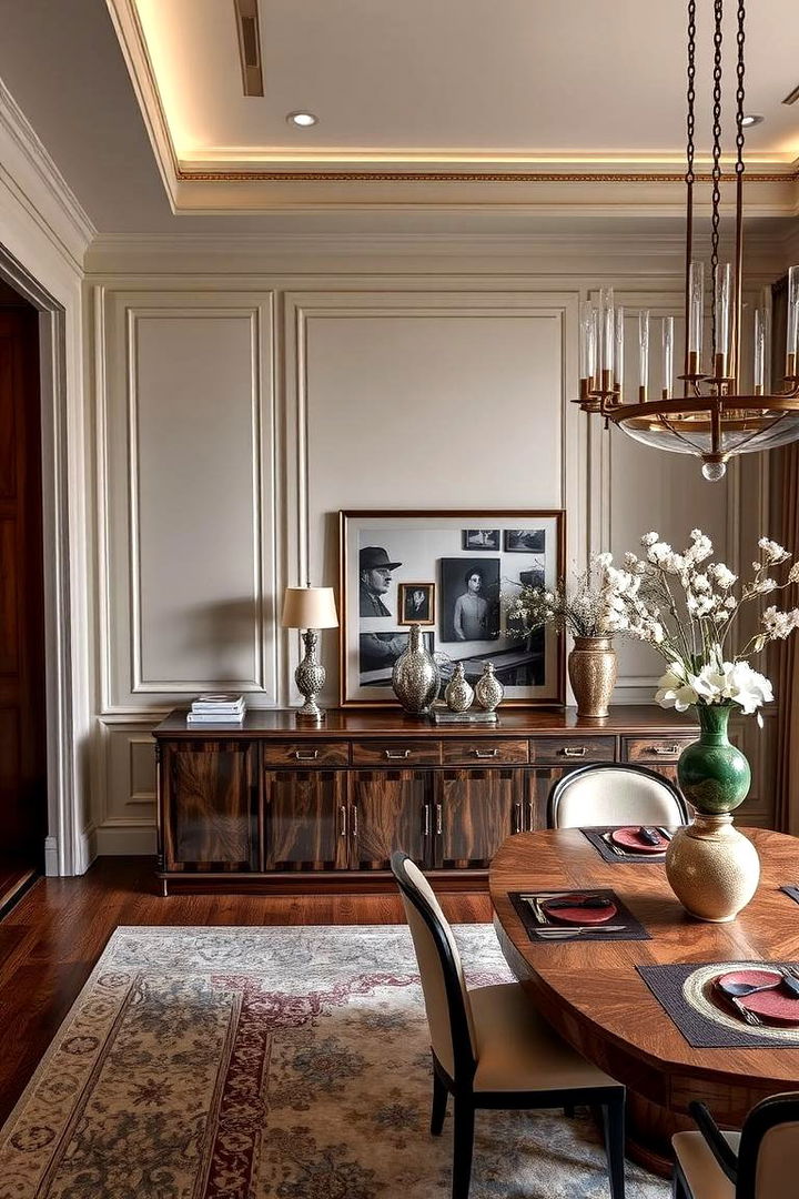 Luxurious Sideboards and Cabinets - 22 Glam Dining Room Ideas