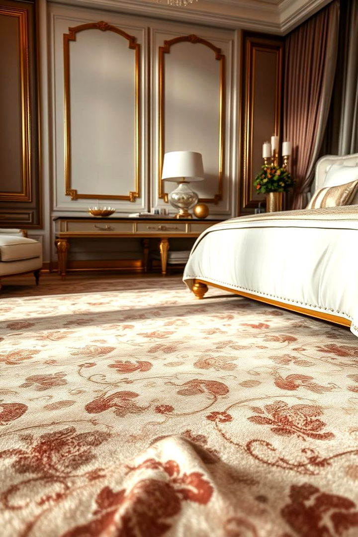 Luxurious Silk Accent Rugs for Elevated Elegance - 22 bedroom rug ideas