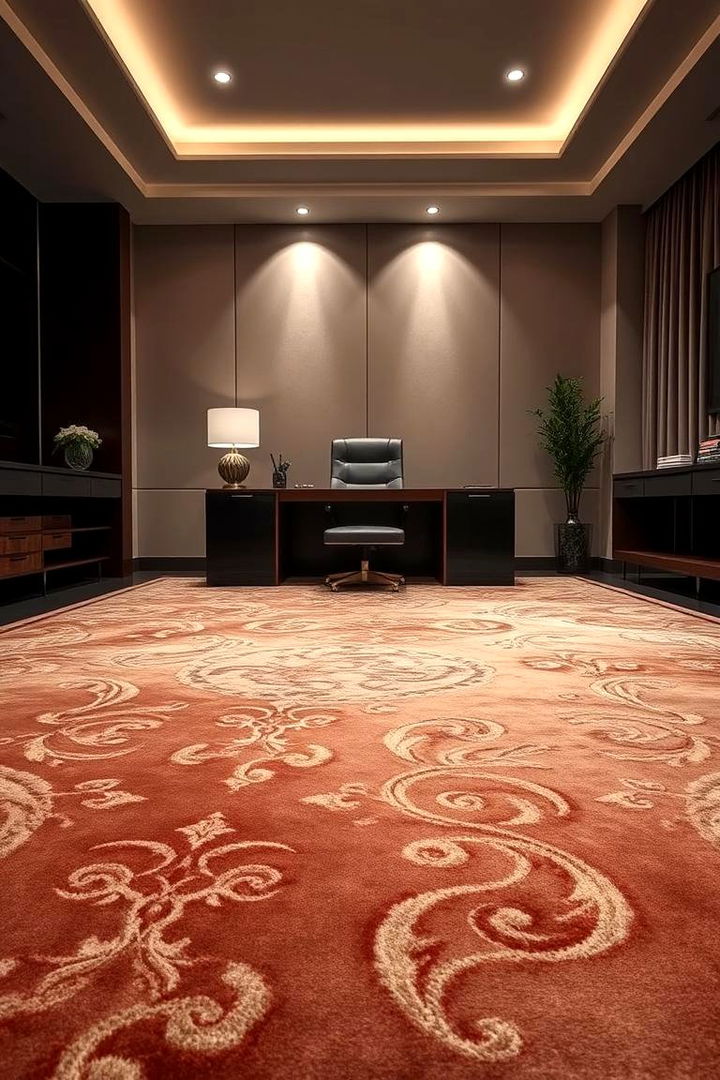 Luxurious Silk Office Rugs - 22 Office Rug Ideas