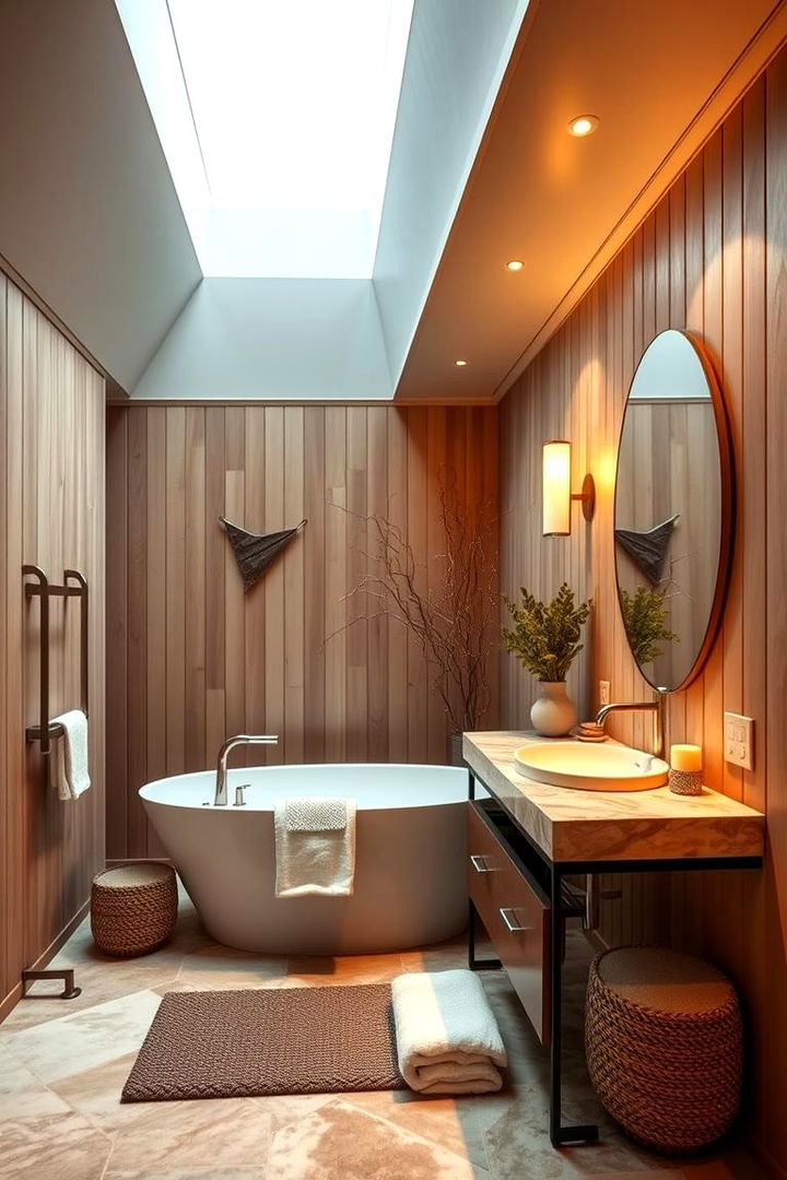 Luxurious Spa Inspired Beadboard Retreat - 22 Beadboard Bathroom Ideas