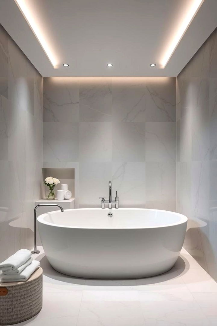 Luxurious Spa Retreat - 22 Grey and White Bathroom Ideas